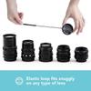 5pcs Prevent Lost Lens Cap Tether Lightweight Secure Clip Portable Lens Cap Leash  DSLR