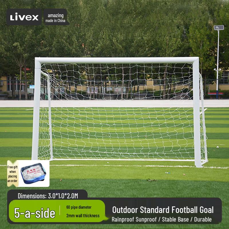 LIVEX 5-a-Side Football Goal
