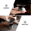 Kung Fu Tea Utensils - Ceramic Tea Cup Infuser with Mesh Sifter & Strainer for Single Serve or Teapot