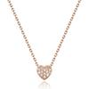 ELLE Jewelry Mini Heart Zirconia Necklace ELBRNN237