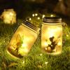 10 Light Fairy Firefly Jar Lids Lamp Hanging Standing Garden Decor Lighting Fashion Pendant Light