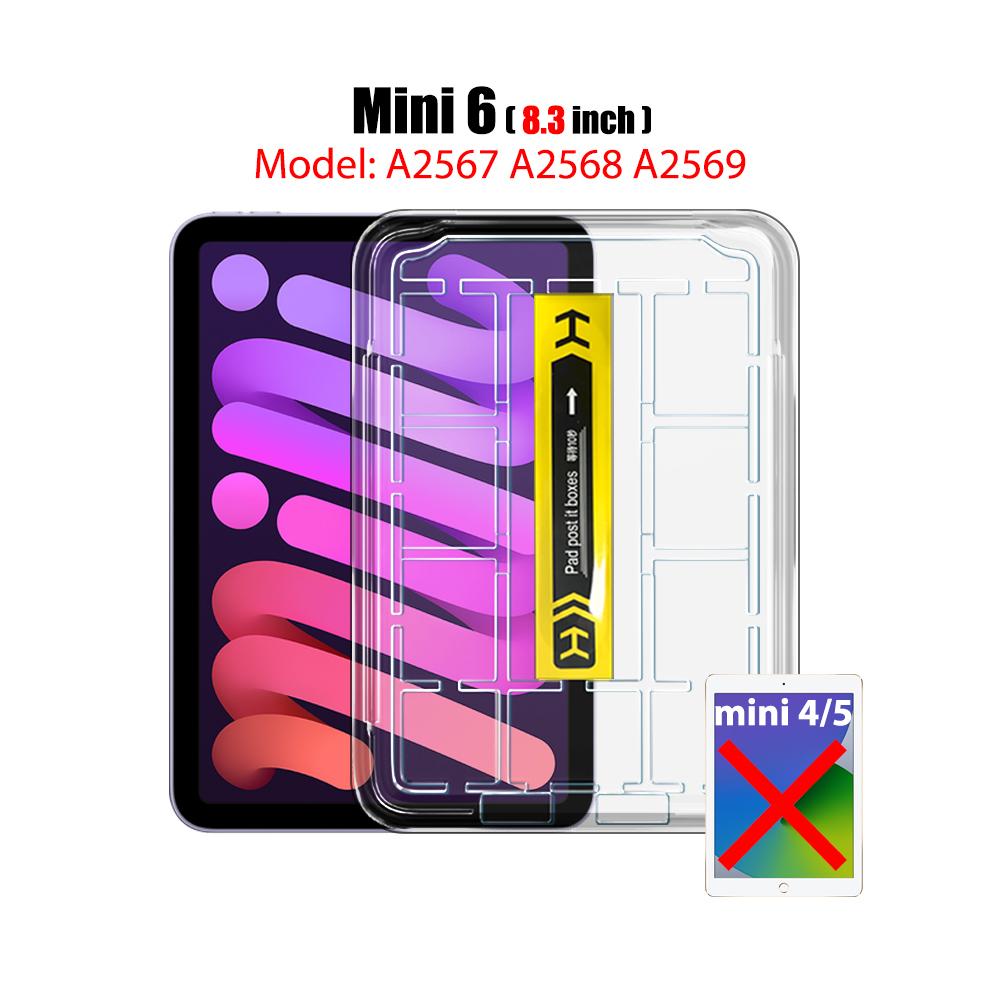 Tempered Glass Screen Protector for iPad Mini 7 6 4 5 a17 Pro 8.3 7.9 Film Accessories