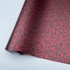 Fiber Black Flower Carbon Gloss Car Wrap Sticker For Interior Exterior