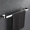 Stainless Steel Luxury Towel Holder Bathroom Wall Mount Single Towel Rack Chrome Washroom Accessories Towel Hanger Bar 30-50cm