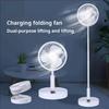 Retractable USB Charging Folding Portable Mini Electric Fan Dormitory Outdoor Cooling Appliances Adjustable Home Fans