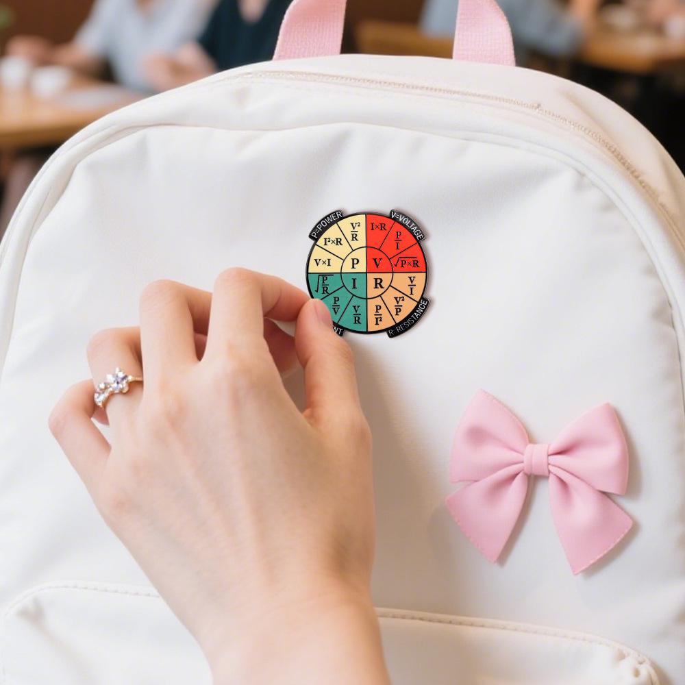 Ohm's Law Formula Badge for Electrical & Physics Students