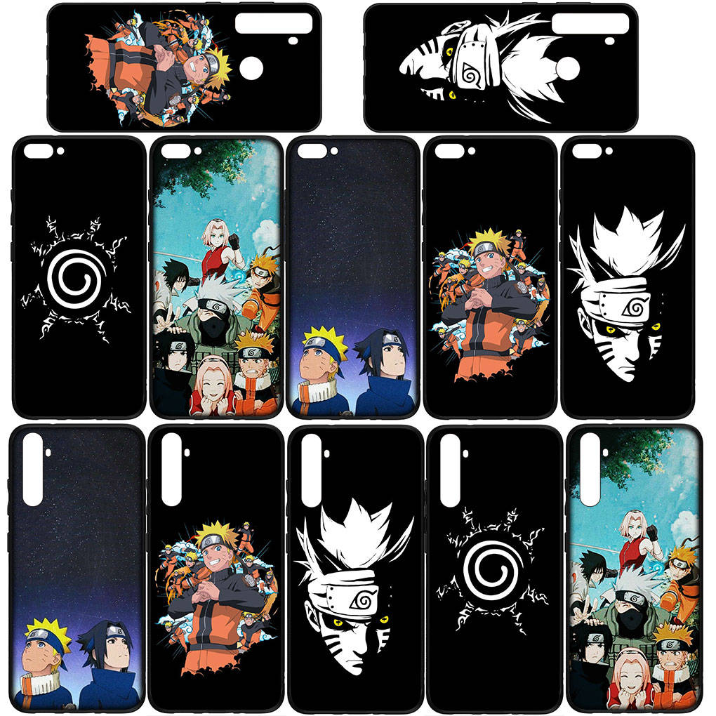 Чехол для iPhone 16 15 Xiaomi Redmi Note 14 13 12 11 Pro Max X 16e Samsung Galaxy S25 S24 S23 Moto OPPO Huawei Cartoon Uchiha Sasuke Naruto Phone Case