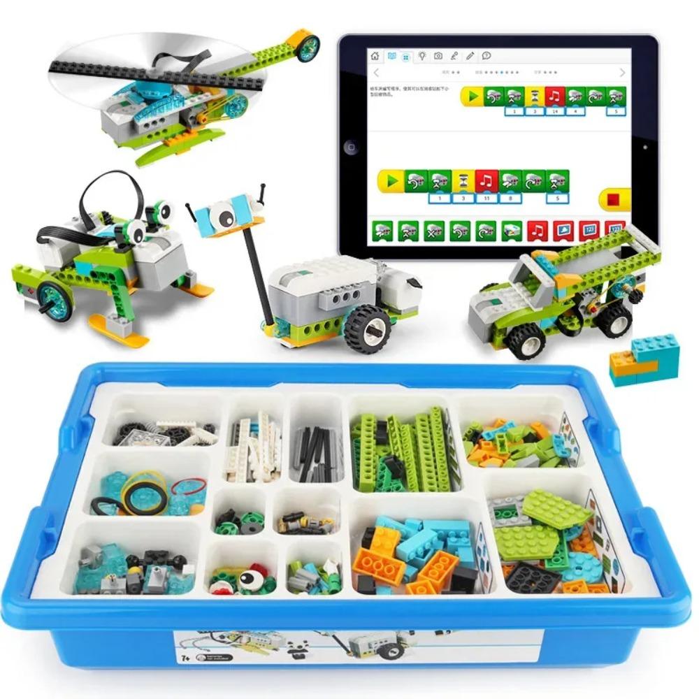 EV3 Wedo 2.0 Программный блок Steam Stem Роботы Игрушки Образование Сборка Строительные Блоки Игровой Набор Наука и Инженерияg
