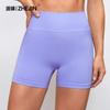 Спортивные шорты Европейские и американские брюки для йоги с высокой талией женские фитнес персиковые с эффектом лифтинга бедер беговые фитнес брюки йога