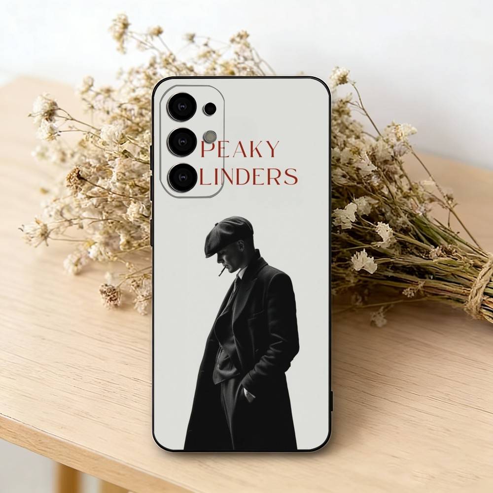 Чехол для телефона Peaky Blinders Томми Шелби для Samsung S25,S24,S21,S22,S23,S30,Ultra,S20,Plus,Fe,Lite,Note,10, Черный Чехол