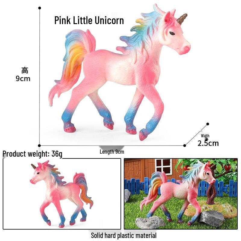 Cross-border Mythical Unicorn Pegasus Toy Model for Kids