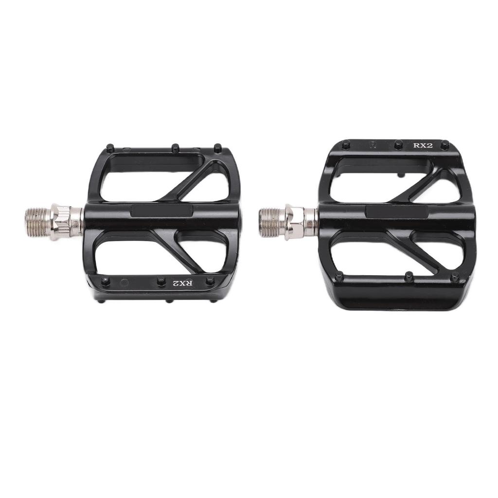 MEROCA Велосипедные педали Педали для горного велосипеда Алюминиевые педали на DU подшипниках для шоссейных велосипедов RX2 Черные