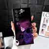 Синий L-Locks Чигири Хёма Мягкий чехол для телефона для Samsung Galaxy S26 S25 Edge S24 Ultra S23 Plus S22 S21 FE S20 Черная задняя крышка Sh
