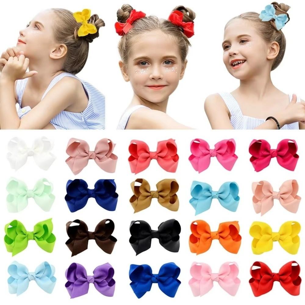 Sweet Bow Hairpins Fairy Hair Bows New Barrette  for Baby Girls