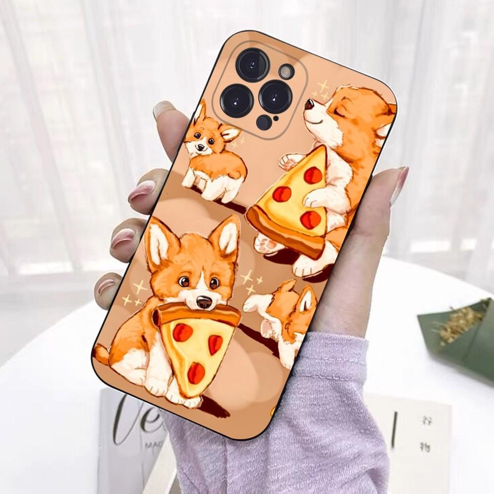 Cute Corgi Phone Case For iPhone 6 7 8 Plus 11 12 13 14 Pro SE 2020 MAX Mini X XS XR Back Funda Cover