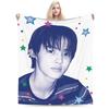 Seonghyeon Cortis Kpop Boy Band K-Pop Фланелевые одеяла Зима Супер теплое плед для студентов Постельное покрывало Покрывало для дивана-кровати