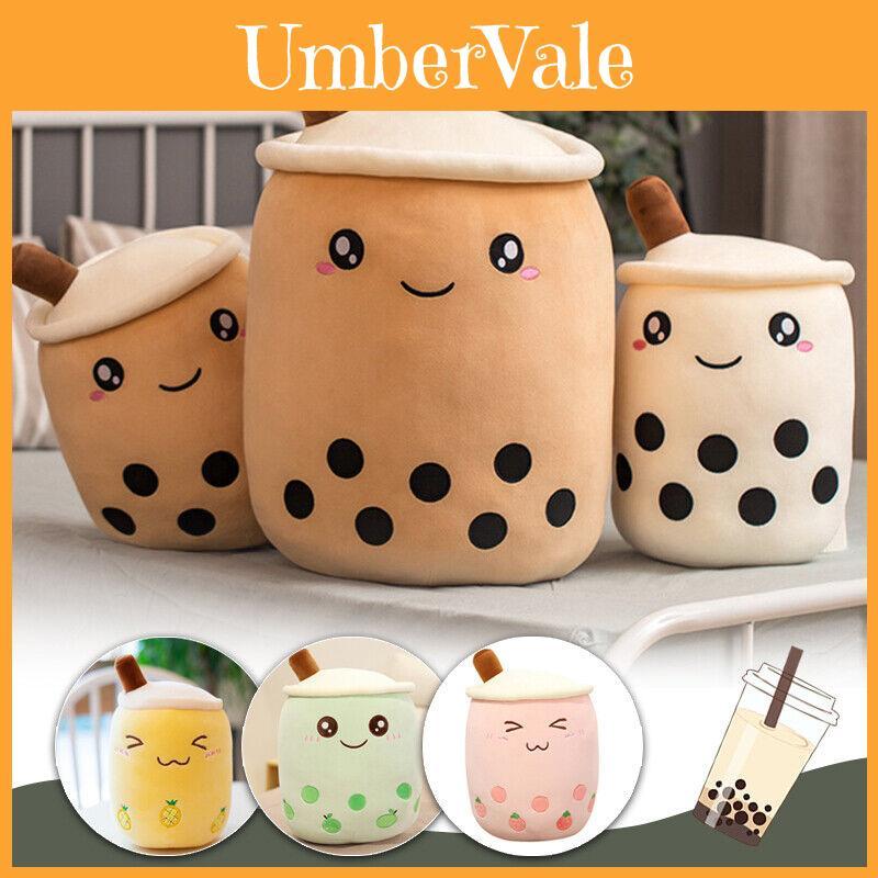 Cute Bubble Tea Boba Cup Plush Pillow Cushion Ideal For Gifts And Playtime