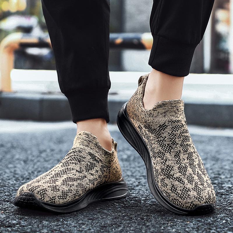 Кроссовки Spot Tide, летающие тканые спортивные мужские кроссовки 2024 года, новые эластичные кроссовки с носком, дышащие повседневные кроссовки для бега с мячом