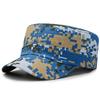Men and Women Training Outing Camouflage Flat Caps Fashion Trendy Caps