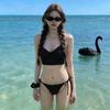1011 new European and American polka dot bikini sexy split swimsuit women's swimsuit