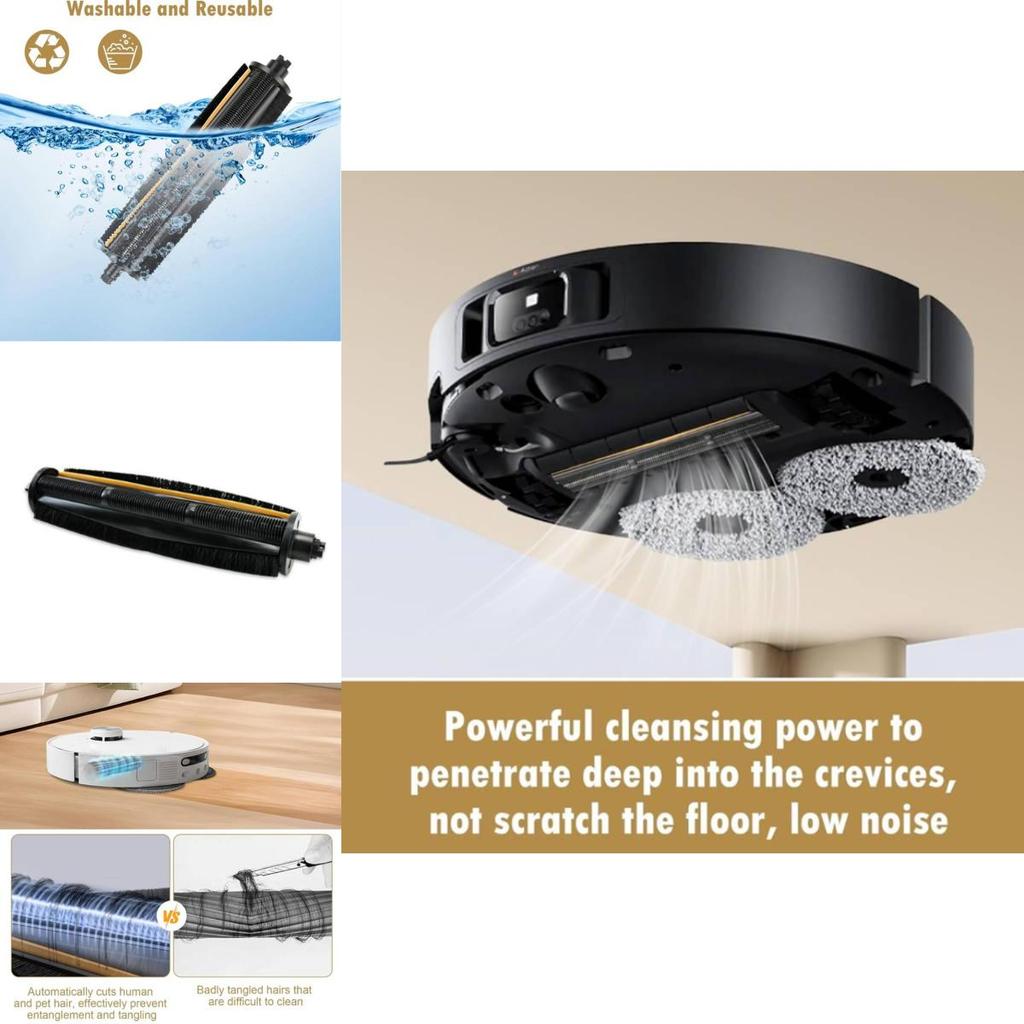 Для Dreame X40 Ultra И L20 Ultra Сменная щетка для удаления волос для уборки дома