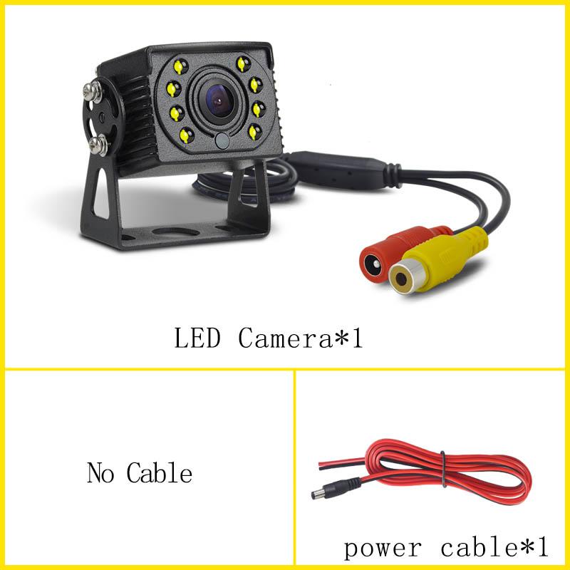 12 В/24 В камера заднего вида для парковки грузовиков, сверхпрочная, с ночным видением, водонепроницаемая, вид сзади автомобиля, изображение в обратном порядке для автомобилей/прицепов/пикапов