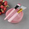 DIY Face Mask Mixing Bowl Set Silicone Facemask Mixing Tool Makeup Brushes  Woman Facial Tools