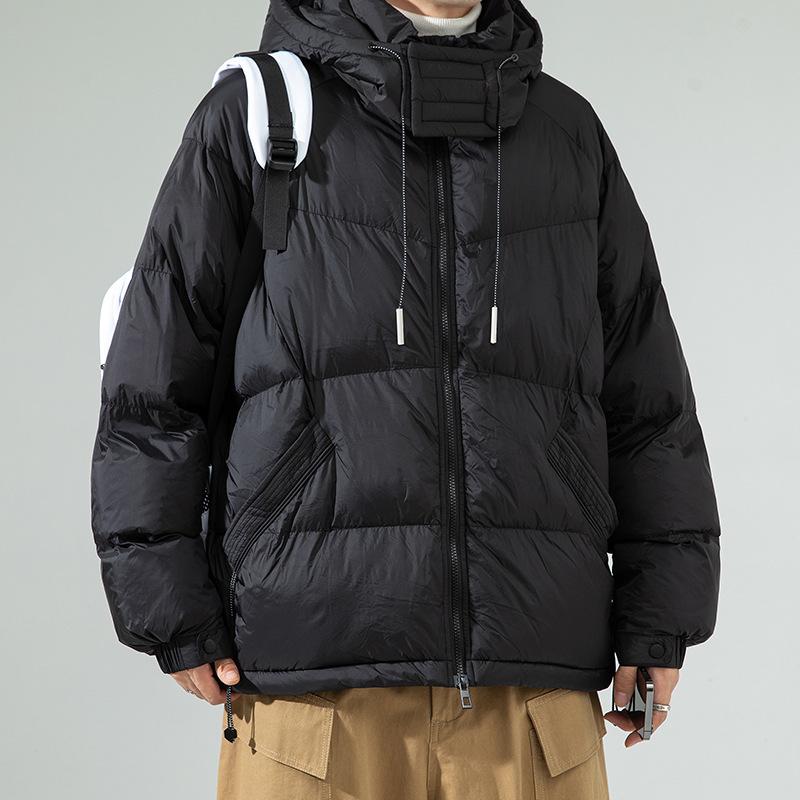 Autumn and Winter Down Jacket New Minimalist and High-end Men's 90 White Duck Down Casual Trend Fashion Versatile Jacket