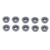10Pcs Carbide Turning Inserts Coated Blade CNC Lathe Tool Holder Metal Milling RDMT1604MOTN