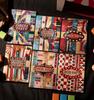 6packs/lot Memo Pads Material Paper Circus Party Junk Journal Scrapbooking Retro Background Decoration