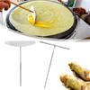 Crepe Spreader and Turner Kit Batter Spreading Portable Stainless Steel T Shaped for Stall