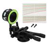 Archery Sight Aluminum Alloy 1 Pin Compound Bow Sight with Adapter for Bow Training Black