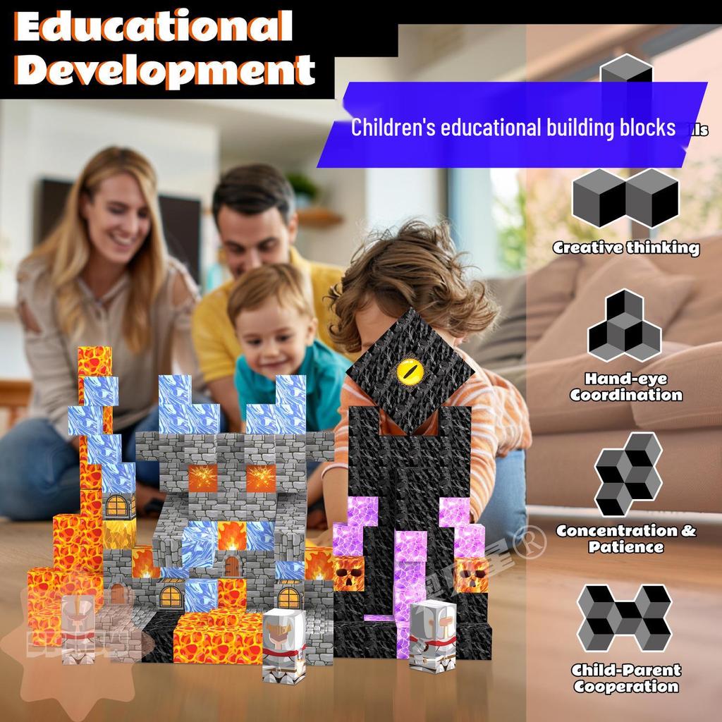Hell's Eye Educational Magnetic Building Blocks for Kids