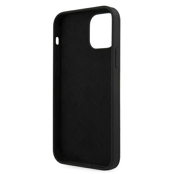 Guess Guhcp12Slsvsbw Iphone 12 Mini5,4 Czarno Biały/Black White Hardcase Silicone Vintage