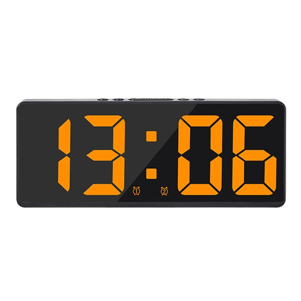 Backlight Temperature Calendar Number Clock Large Number LED Digital Electronic Clock Alarm Clock