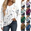 Womens Long Sleeve V Neck Shirts Basic Tee Casual Top Fall Trendy Tunic Outfits Fitted T Shirts