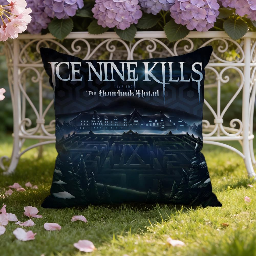 Band I-Ice N-Nine K-Kills Cushion Cover Home & Car Dual-Scene Pillow Cover: Reversible for Premium Comfort