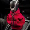 New Fashion Hoodie Car Gear Shift Cover Car Interior Funny Shifter Knob Cover