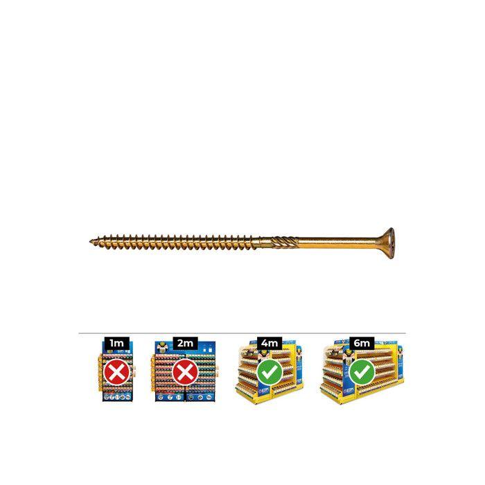 Fresh Wood Screws. Pz R / Parc Din Vloxp 6x100 50 Uni. Celo