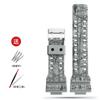 16 мм Ремешок из смолы и силикона для Casio G-Shock GA-100/110/120 GA400/700 GD-100/110 G-8900 GLS-100 Мужской женский Черный Золотой Ремешок для часов
