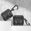 ТПУ чехол для AirPods 4 2025 Защитная крышка с карабином Защита от падений Ударопрочный и Пылезащитный дизайн