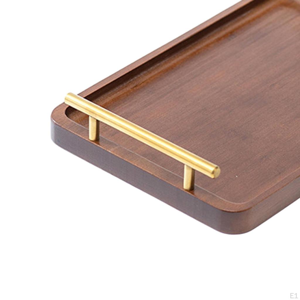 Деревянный поднос для сервировки домашних обедов и развлечений