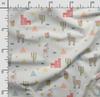 Soimoi Llama Alpaca Print,  Cotton Cambric, Quilting Fabric Sold by The Yard 42 Inch Wide, Medium Weight Cotton Fabric, Sewing  Supplies,