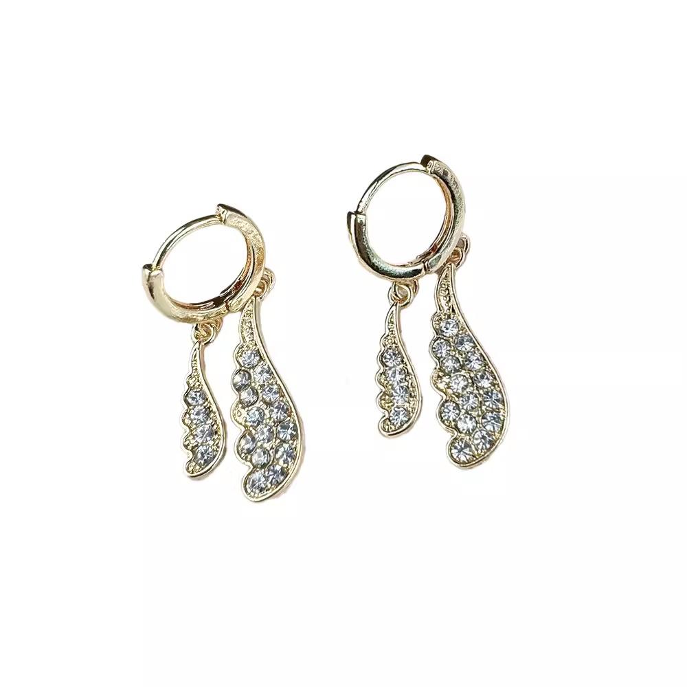 Микросерьги, Капельки воды, Маленькие пряжки для ушей, Чувство модного дизайна, Темперамент, Легкие роскошные серьги, Женские короткие серьги-гвоздики