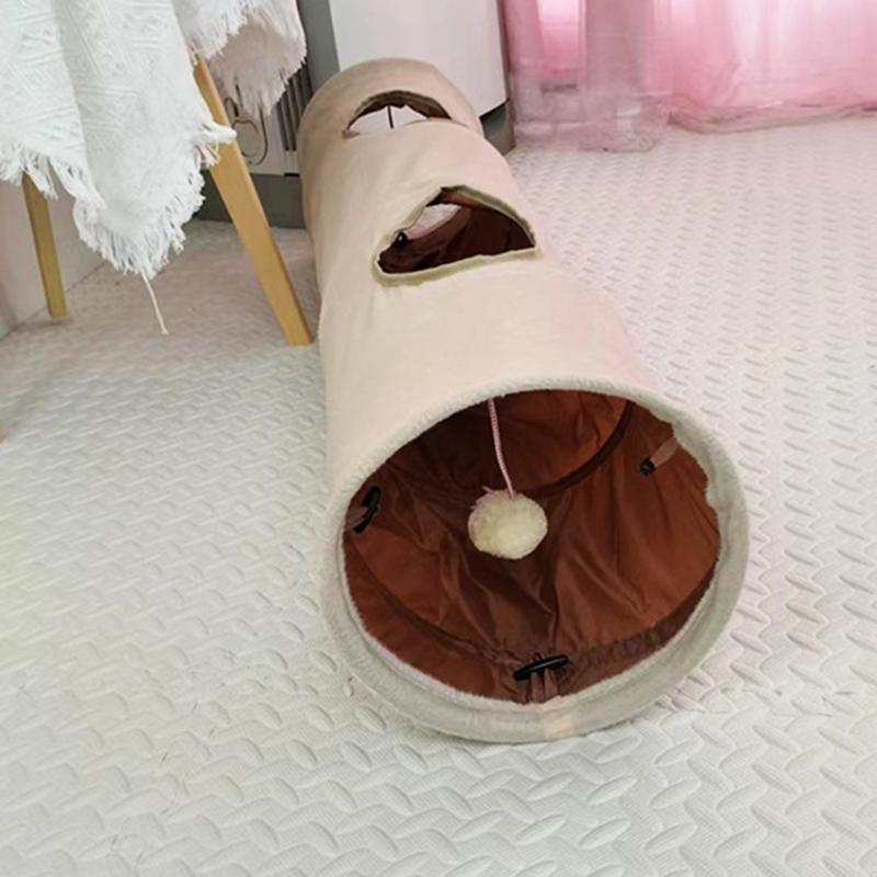 Игрушки для кошек Тоннель Трубка Тоннели Складной Котенок для Игровой палатки Интерактивная игрушка Дом для кошек для Кролика Мелких животных