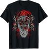 NEW LIMITED Evil Santa Skull Xmas Design Gift Idea T-Shirt S-3XL