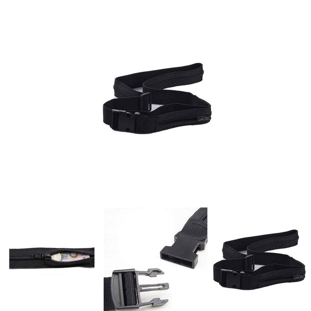 High-quality Hidden Secret Security Wallet Passport Money Waist Belt Travel Bag For Traveling