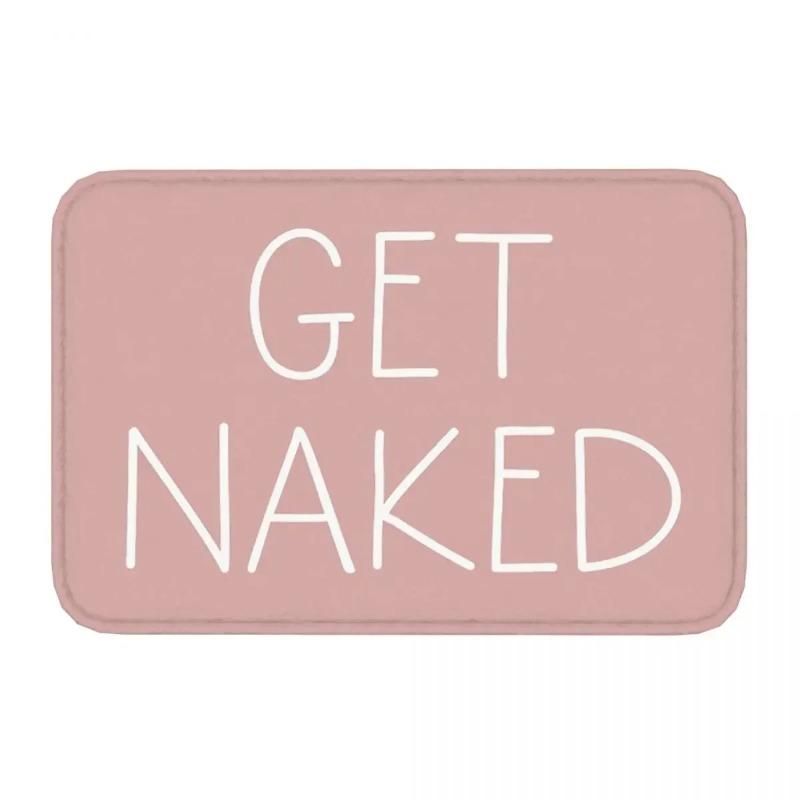 Get Naked Doormat Welcome Mat  Bath Bedroom Living Room Soft Anti-slip Carpet Balcony Floor Rug Home Decoration