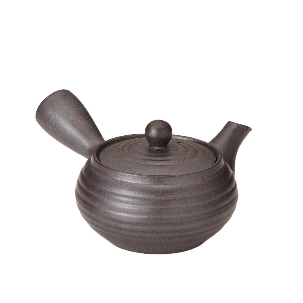 Yamakiikai Flat Black Teapot, W15