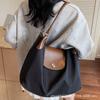 Oxford Cloth Casual Tote Bag Women's 2025 New Large Capacity Mommy Commuter Lightweight Shoulder Bag Simple Underarm Bag